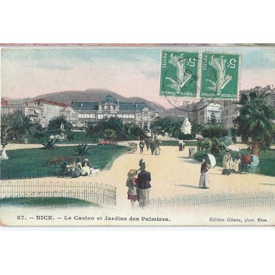 Nice - Le Casino et Jardin des Palmiers 